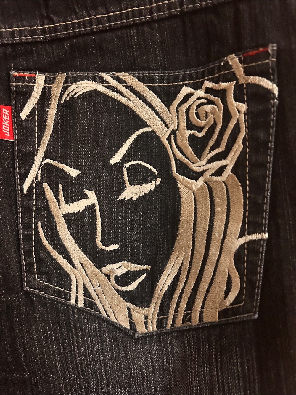 RARE! Joker Brand Y2K Jean Authentic Vintage  Size W38 L31 - Picture 9 of 15